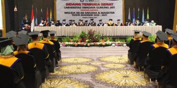 UGJ/Unswagati Gelar Wisuda Offline