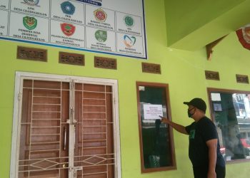 Kuwunya Positif Covid-19, Pemdes Ciledug Kulon Tutup Pelayanan Selama Tiga Hari