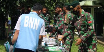 Yonif 321 Galuh Taruna Gandeng BNN Gelar Kegiatan P4GN