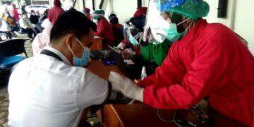 Puluhan Pegawai BP4D Disuntik Vaksin Tahap 2
