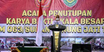 Wabup Ayu: Karya Bakti TNI Sangat Mendukung Program Pembangunan Kabupaten Cirebon