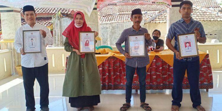 Empat Calwu Desa Sukalila Dapat Nomor Urut