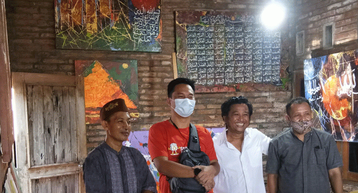 Solo Painting Gelar Pameran Lukisan Kaligrafi