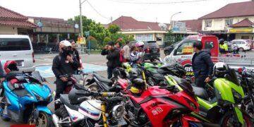 Konvoi Sepeda Motor dengan Knalpot Bising, Belasan Pemuda di Majalengka Diamankan