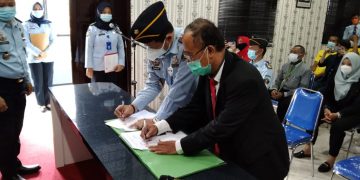 LBH Pancarab Hati dan Lapas Kuningan Teken MoU