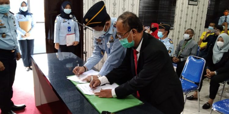 LBH Pancarab Hati dan Lapas Kuningan Teken MoU