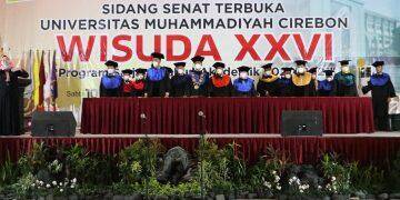 UMC menggelar Wisuda ke XXVI Tahun 2020/2021 di Ruang Convention Hall UMC, diikuti oleh 338 wisudawan/wisudawati.