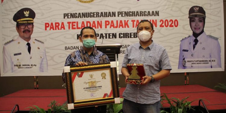 Tiga Tahun Berturut-turut Cirebon Power Raih Penghargaan Teladan Pajak