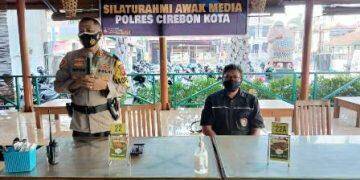 Kapolres Cirebon Kota Hadiri Silaturahmi dengan Jurnalis