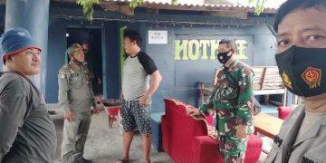 Jelang Pilwu Serentak, Kafe dan Warem Ditutup Petugas Gabungan
