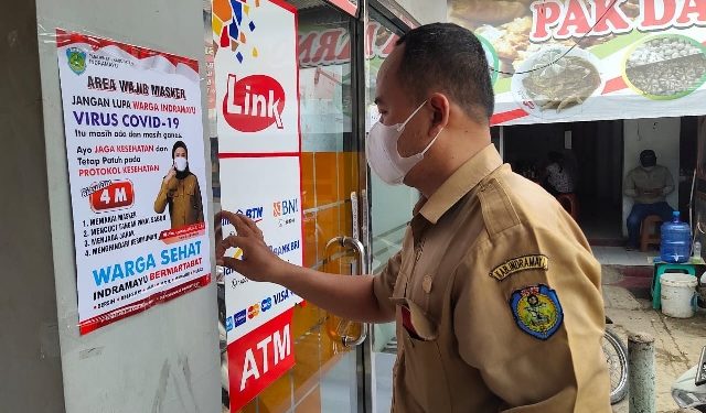 Satgas Covid-19 Indramayu Masifkan Gerakan Bermasker