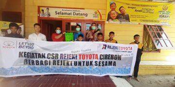 Kunjungi Panti Asuhan, Rejeki Toyota Berbagi Rejeki dengan Anak Yatim