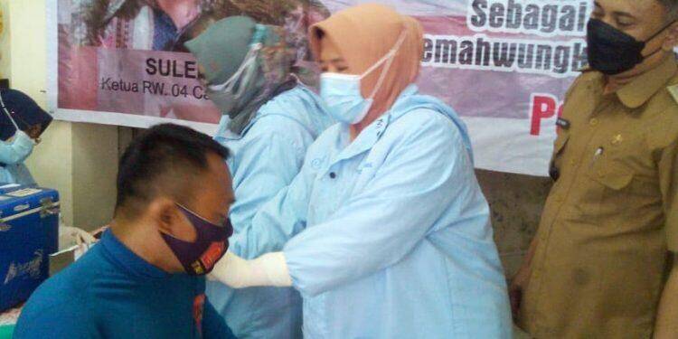 Monitoring Giat Suntik Vaksin Dosis ke 2 Pastikan Lansia Dalam Kondisi Sehat