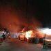 4 Kios di Pasar Cigasong Terbakar Diduga Akibat Korsleting Listrik