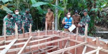 Danrem 063/SGJ Tinjau Pembangunan IPAL Jamberama
