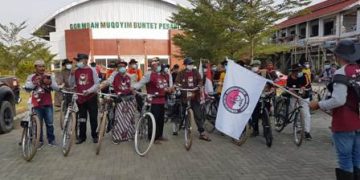 Ratusan Onthelis Hadiri Deklarasi KOAL dan Amarta di Buntet Pesantren