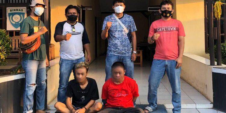 Dua Maling Motor Dicokok Polisi