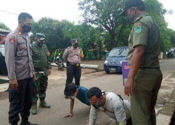 Operasi Yustisi, Warga Terjaring Diberi Sanksi Sosial
