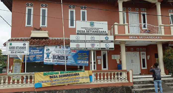 10 Perangkat Desa Positif Covid-19, Kantor Desa Setianegara Lockdown