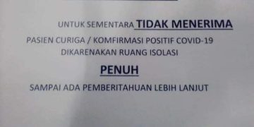 Ruang Isolasi RSUD Arjawinangun Penuh