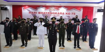 Peringatan Hari Bhayangkara ke-75 Berlangsung Virtual