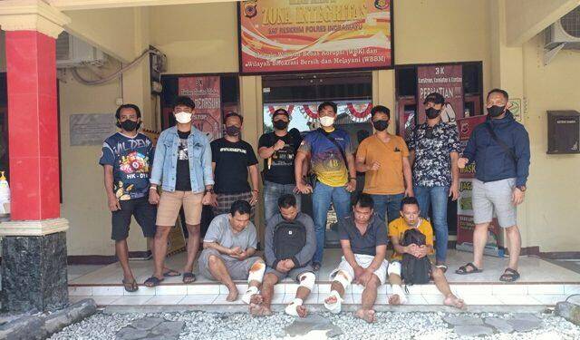 Empat Pelaku Spesialis Gembos Ban Kena Timah Panas