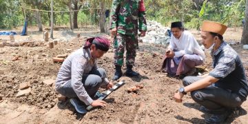 Struktur Bangunan Kuno Tapal Batas Indramayu-Sumedang Ditemukan di Krasak Pulo