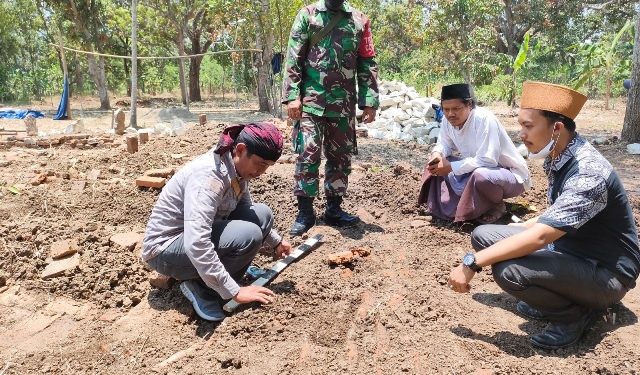Struktur Bangunan Kuno Tapal Batas Indramayu-Sumedang Ditemukan di Krasak Pulo