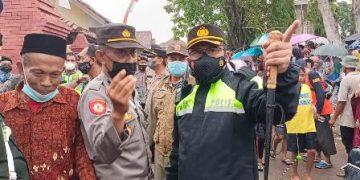 Jelang Pilwu, Kapolres Ciko Tinjau Beberapa TPS