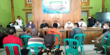 Pemdes dan Elemen Masyarakat Desa Gombang Sepakat Jaga Kondusivitas