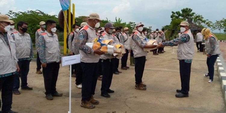 Antisipasi Bencana, BBWS Cimancis Gelar Apel Kesiapsiagaan