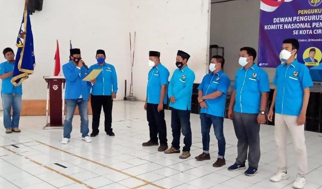 Lantik Ketua PK Se-Kota Cirebon, KNPI Siap Jemput Momentum