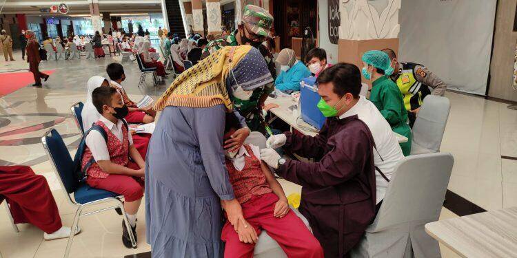 Vaksinasi Anak Serentak pada 10 Januari 2022