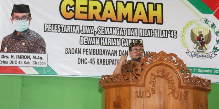 Bupati Cirebon: Semangat dan Nilai-nilai Kejuangan 45 Harus Ditanamkan Sejak Dini