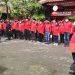 DPC PDIP Indramayu Pasang Ribuan Bendera Partai