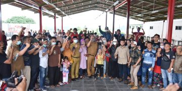 Temui PKL Tamkot, Acep Sampaikan Harapan