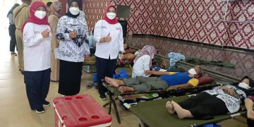 Heviyana Apresiasi Kegiatan Donor Darah PGRI