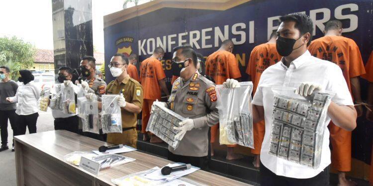Selama Januari, Satnarkoba Polresta Cirebon Ungkap 5 Kasus Peredaran Obat Terbatas