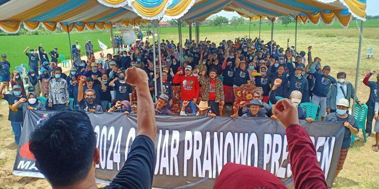 Petani Indramayu Siap Menangkan Ganjar Jadi Presiden