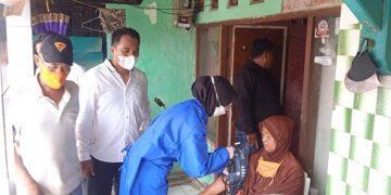 Satresnarkoba Polres Ciko Lakukan Vaksinasi Keliling