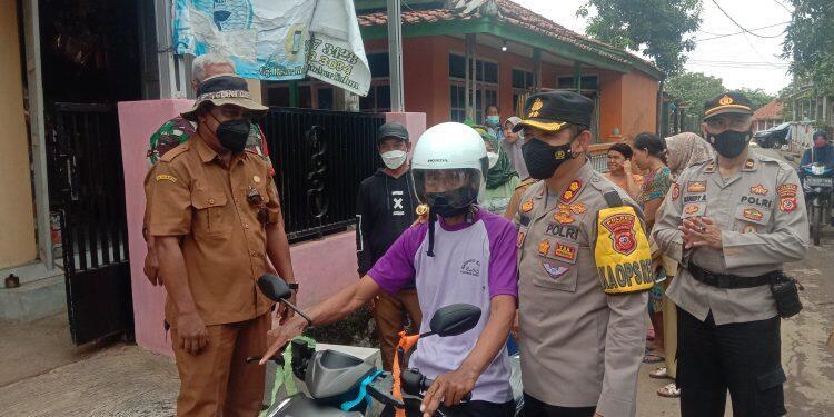 Ikut Vaksinasi, Karyudi Dapat Motor
