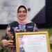 Rd Sri Heviyana Dianugerahi Penghargaan Oleh PWI Cirebon