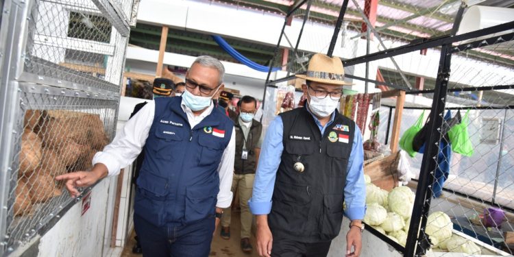 Ridwan Kamil Resmikan Pasar Kepuh Kuningan