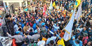 Mahasiswa di Indramayu Desak Pemerintah Stabilkan Harga Pangan