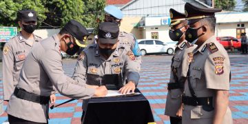 Empat Perwira Polres Majalengka Terkena Mutasi