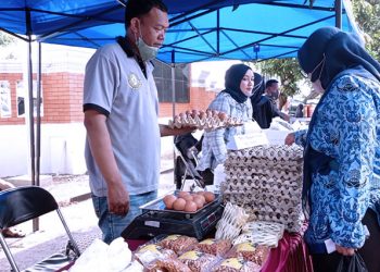 DKP3 Kabupaten Majalengka Gelar Bazar Pasar Tani