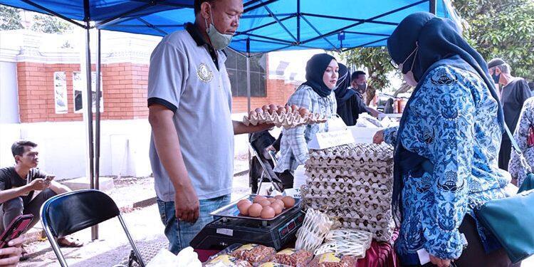 DKP3 Kabupaten Majalengka Gelar Bazar Pasar Tani