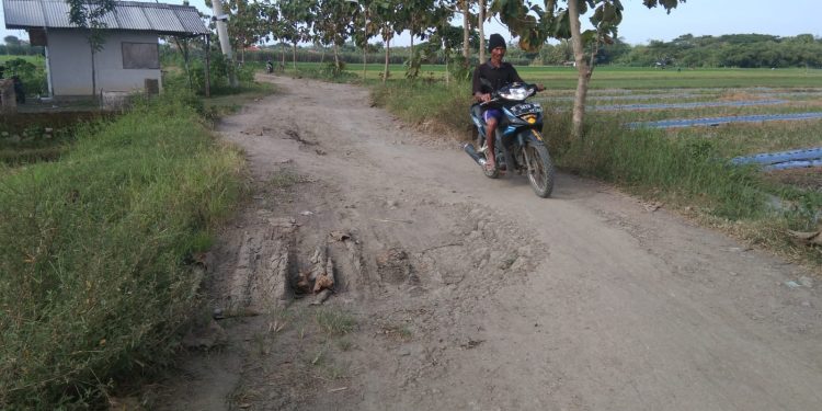 Jalan Penghubung Tiga Kecamatan Rusak Parah