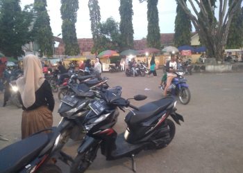 Halaman Desa Lurah Penuh dengan Pedagang Musiman