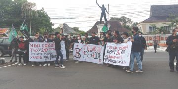 Tolak Kenaikan PPN, HMI Majalengka Turun ke Jalan